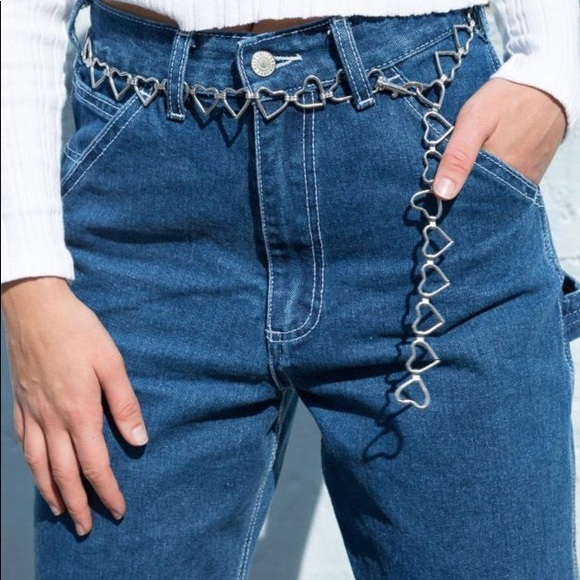 heart chain belt